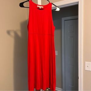 Midi red Athleta dress